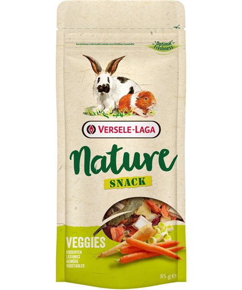 Friandise veggies, 85g de mélange de légumes riche et varié pour rongeur - versele-laga - VS-461433