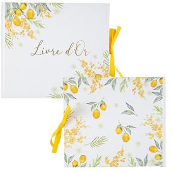livre d'or carton avec amour cŒur 68p 21x18.5cm - générique 93542