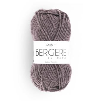 Pelotes De Laine Sport Bergère De France – Lot En Acrylique/laine, Rose, Aiguille 3.5