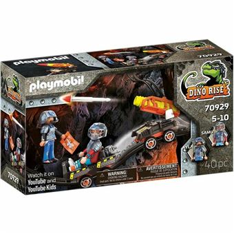 Playmobil 70929 Dino Mine Véhicule de tir - 1