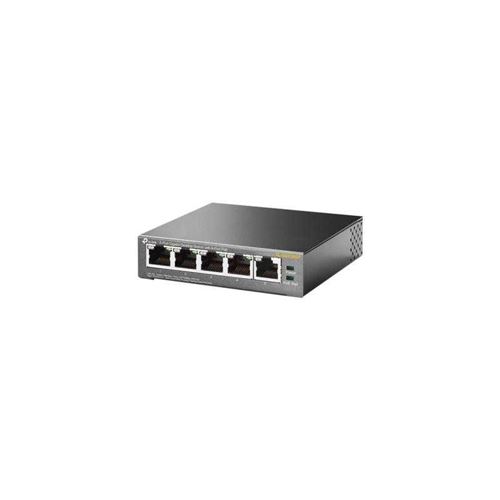 Tp-Link Tl-Sg1005P Switch De Bureau 5 Ports Gigabit Avec 4 Ports Poeparfait Pour Les Projets De Video Surveillance Et Telephonie Ipelargit Le Reseau Domestique Et De Bureauoptimisation Des Flux De Communication