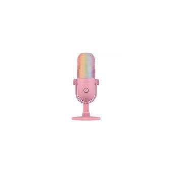 Micro Razer Seiren V3 Chroma Quartz - 1