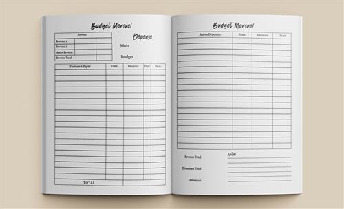 Budget mensuel Familial : Carnet Budgétaire - A4 - 145 pages – 1 an -  broché - NLFBP Editions, Livre tous les livres à la Fnac