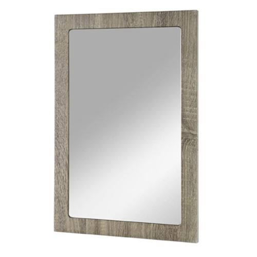 Miroir Mural Design Solide 60cm Naturel