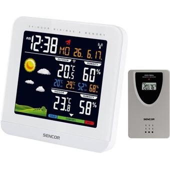 Station météo avec capteur sans fil - Sencor - SWS 5600 - 1