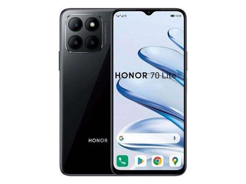 Smartphone Honor 70 Lite 5G Honor noir 6,5 90 4 Go RAM 128 Go stockage 5 Ah État correct - N/A reconditionné disponible sur Fnac