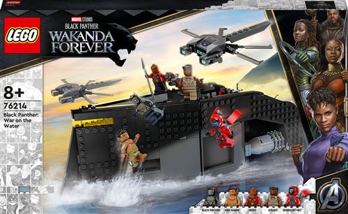 Lego Marvel Black Panther Guerre Sur L'Eau (76214)