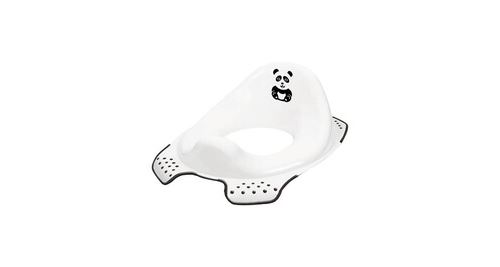 Mill'o bébé - réducteur de toilette bébé - réhausseur wc bébé - anti-dérapant, sécurisant, ergonomique, adapté - décor panda