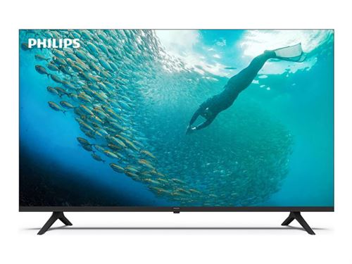Philips 55PUS7009 - Classe de diagonale 55 TV LCD rétro-éclairée par LED - Smart TV - TITAN OS - 4K UHD (2160p) 3840 x 2160 - HDR - noir mat
