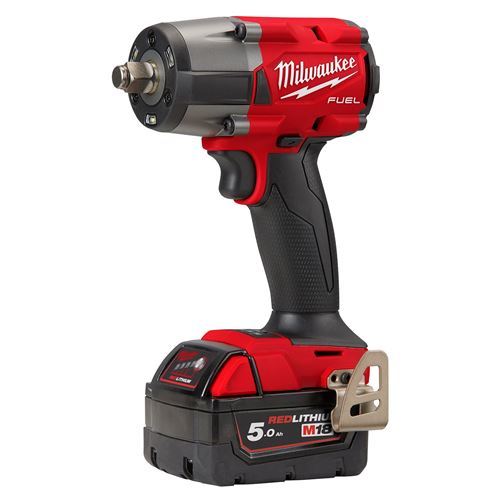 Boulonneuse à choc 1/2' M18 FMTIW2F12-502X - MILWAUKEE - avec 2 batteries 18V 5.0AH - chargeur - HD BOX - 4933478450