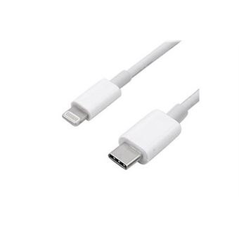 Chargeur pour iPhone SE / iPhone SE (2020) / iPhone SE (2022) Cable USB  Data Synchro Blanc 2m [Lot de 2]