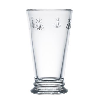 Gobelet forme haute Abeille 31 cl (lot de 6) - La Rochere - Transparent / Cristal - Verre - 1