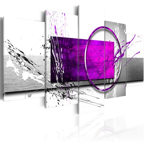 Tableau - Purple Expression - Artgeist - 100x50