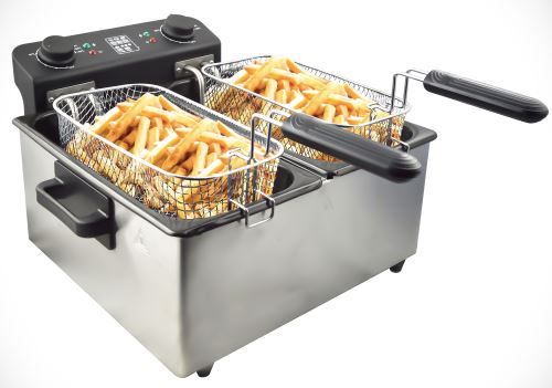 Friteuse électrique cuve amovible inox 6L Senya Family Fryer SYCK-DF006