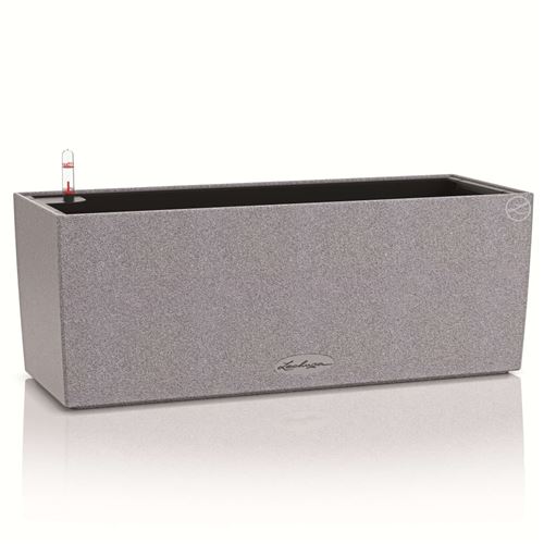 LECHUZA 15650 Balconera Stone 50 Kit Complet Gris Pierre,