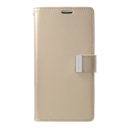 Etui en PU journal intime riche or pour votre Samsung Galaxy S10