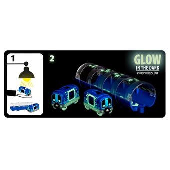 Métro et tunnel phosphorescents Brio World