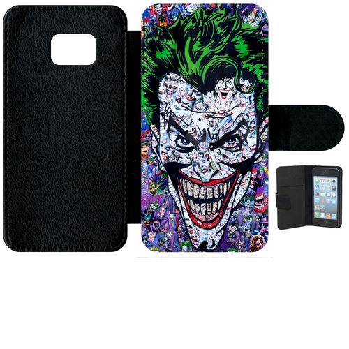 Etui À Rabat Samsung Galaxy S6 Edge Joker Pop Art