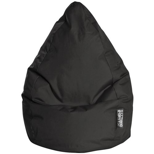 Pouf Poire Brava XXL Noir