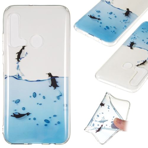 Coque en TPU impression de motifs IMD joli pingouin pour votre Huawei P20 lite (2019)/Nova 5i