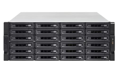 qnap ts-2477xu-rp-2600-8g 4u 24bay 3.4ghz 6c 8gb ddr4 rps noir