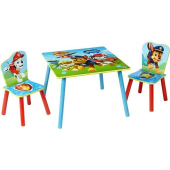 Ensemble Table Et 2 Chaises Pat Patrouille Decoration De Chambre Achat Prix Fnac