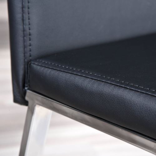 Paris Prix - Lot De 2 Chaises Design custo 102cm Noir