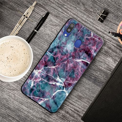 Coque en TPU impression de motifs souple grain de pierre pour votre Samsung Galaxy M20