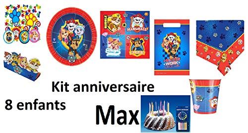 Mgs33 Kit Pat Patrouille 8 Enfants Complet Anniversaire 8 Assiettes 8 Gobelets 16 Serviettes 1 Nappe 24 Bougies 8 Invitations 8 Sacs Confetti Sachet Fete Nouveaute 19 Article De Fete Achat Prix Fnac Mgs33 Kit Pat Patrouille 8 Enfants Complet Anniversaire 8 Assiettes 8 Gobelets 16 Serviettes 1 Nappe 24 Bougies 8 Invitations 8 Sacs Confetti Sachet Fete Nouveaute 19 Article De Fete Achat Prix Fnac