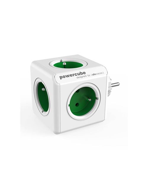 Powercube multiprise TO-5000 Allocacoc Rouge