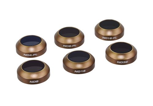 Polarpro Mvc-cs-6pkdji Mavic Cinema Series Jeu De 6 Filtres Gris En Laiton