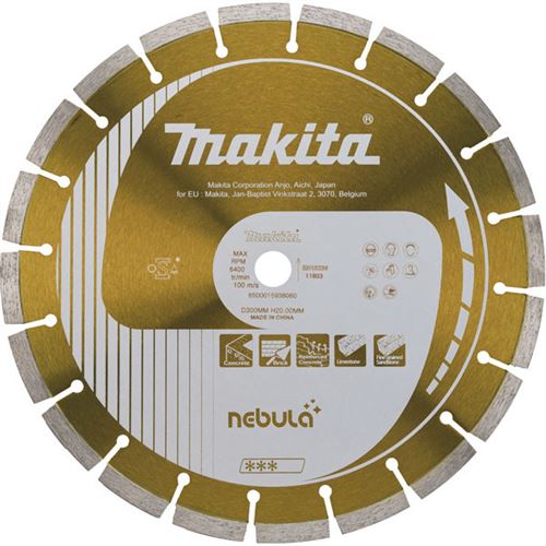 Disque Diamant Nebula Diam 300 X 20 Mm B-54031 Makita