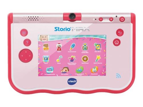 VTech Storio Max - Tablet - Android 4.2.2 (Jelly Bean) - 8 GB - 5 (800 x 480) - microSD sleuf - roze