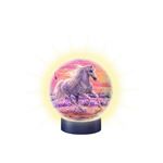 Ravensburger Puzzle 3D Ball 72 pièces Illuminé : Chevaux à la plage pas cher
