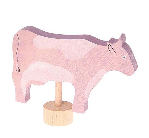Figure décorative vache tachetée, Grimm