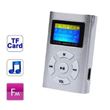 Lecteur MP3 à carte mémoire - clip ceinture - Ecran LCD - Radio FM - Gris