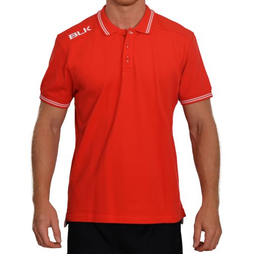 Polo BLK XL Rouge