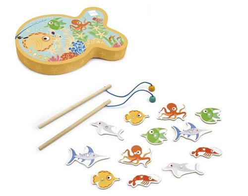 Scratch jeu de pêche Retro 15-pièces