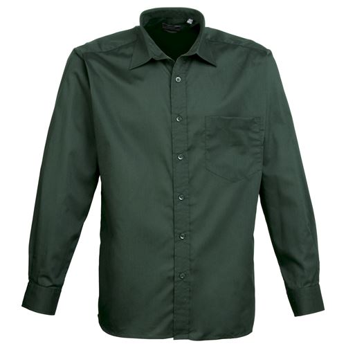 Premier Chemise manches longues Homme 38 FR Vert