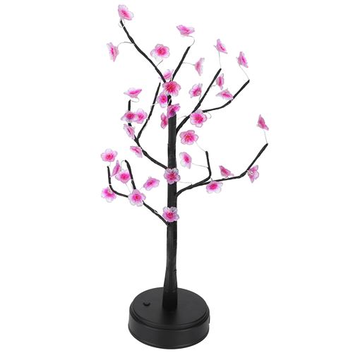 Veilleuse décor lumière de Bonsaï de Fleur de Prunier 35 LED lampe d'arbre