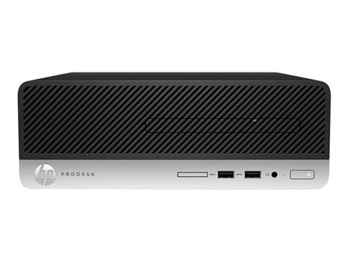 HP ProDesk 400 G6 - SFF - Core i5 9500 / 3 GHz - RAM 8 GB - SSD 512 GB - NVMe - UHD Graphics 630 - GigE - Win 10 Pro 64 bits - monitor: geen - toetsenbord: Frans