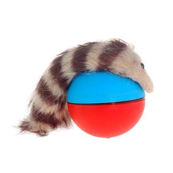 Jouet Motorisé Chat Chien Animaux Balle électronique Roulante Vert Orange Yonis