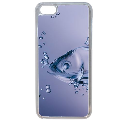 Coque Poisson D'eau Bulle Compatible Iphone 7 Plus Transparent