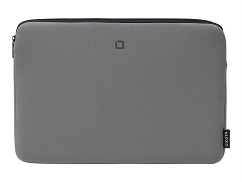 Dicota Skin Base 15-15.6 15.6 Housse Gris - Sacoches d'ordinateurs portables (Housse, 39,6 cm (15.6), Sangle épaule, 210 g, Gris)