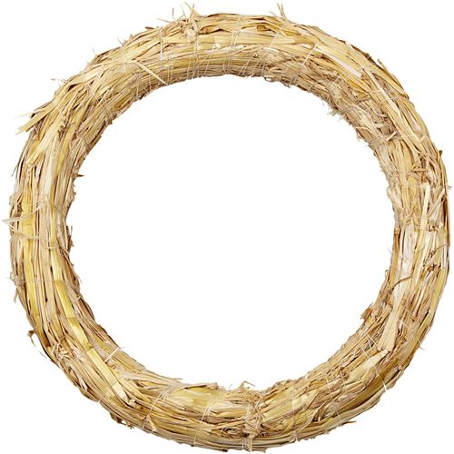 Creotime couronne junior 27 cm jaune paille
