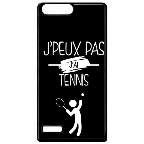 Coque huawei p7 mini j peux pas j ai tennis 2