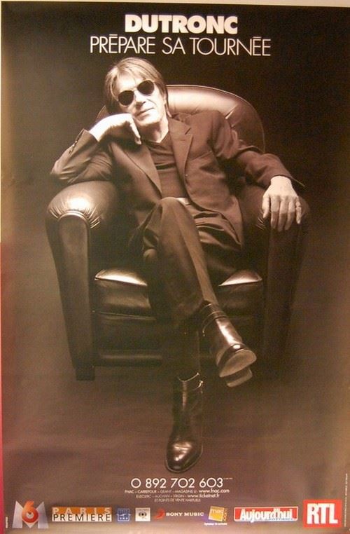 Jacques DUTRONC - 40x60 cm - AFFICHE / POSTER État correct - N/A reconditionné disponible sur Fnac
