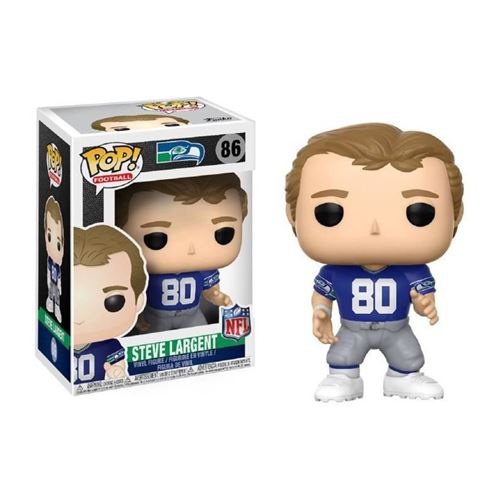 Figurine de collection Steve Largent (Seahawks Throwback) Funko POP NFL