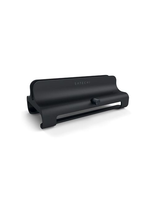 Support pour ordinateur portable vertical Satechi en aluminium - noir mat