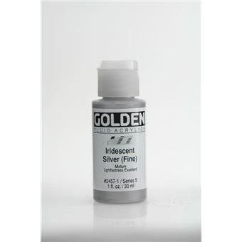 Peinture Acrylic Fluids Golden V 30ml Iridescent Argente Fin Golden Peinture Achat Prix Fnac